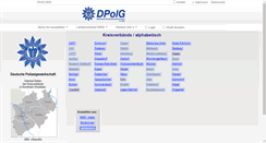Desktop Screenshot of dpolg-nrw-kv.de